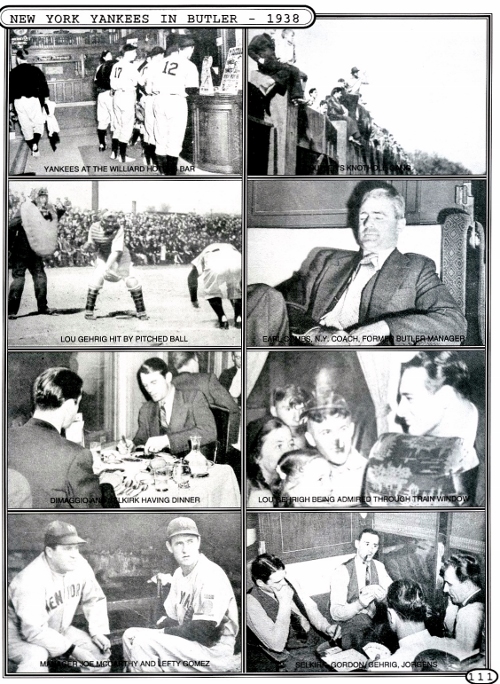 These pictures from Ralph Goldinger History of Butler book.